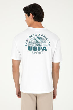 Мужская белая футболка - U.s. polo assn фото 5