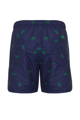 TRENDYOL MAN Lacivert Standart Fit Yengec Desenli Deniz Sortu TMNSS24DS00006 - Trendyolmilla фото 12