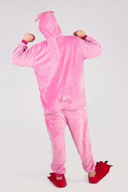 Пижама кигуруми Стич розовый