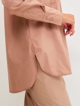 Блузка женская дл. рук. KATHARINA KROSS KK-B-007T-бежевый  фото 5