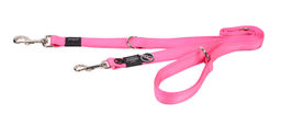 ВИА Поводок-перестежка серия "Utility", размер S, ширина 1,1 см, длина 2м, розовый