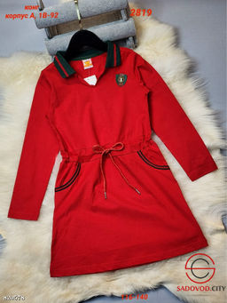 Детское платье на завязках