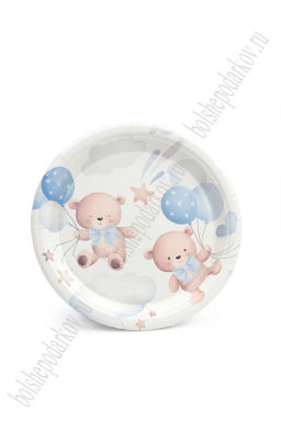 Тарелки бумажные 18 см (10 шт) SF-7834, №8