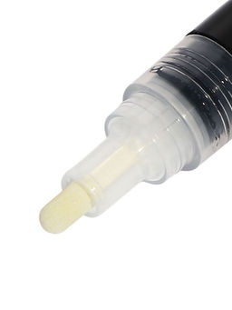 Набор акриловых маркеров 2 штуки, пулевидный наконечник 4 мм, черный, белый