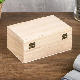 Шкатулка для росписи дерево «Прямоугольная», 15×9.7×6.7 см