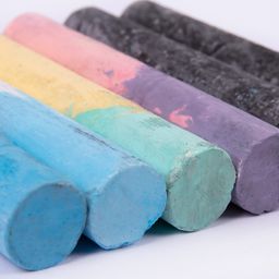 Лео Играй Мелки для рисования, меланжевые цвета LPSC-06 5 цв. , 6 шт