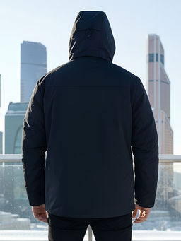 Горнолыжная куртка мужская зимняя темно-синего цвета 2412TS - Mtforce фото 3