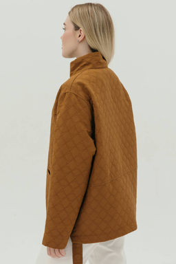 Жакет женский 4369/07/Коричневый - Rise фото 4