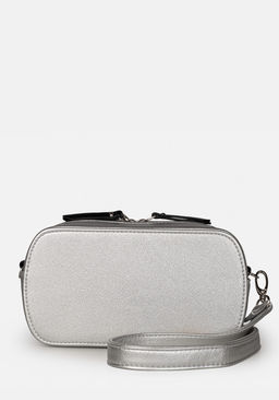 Модель №1604 | кожзам | гладкий блестящий | серебро | Р891-11 | 32976