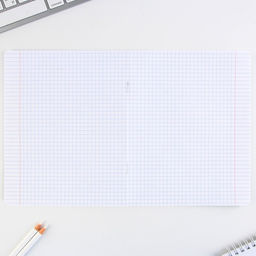 Цена за 10 шт. Тетрадь в клетку, 18 листов, А5, на скрепке, блок №1 «Весёлые зверята» МИКС