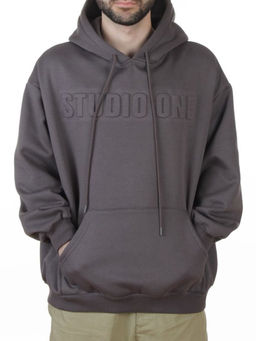 2811 DK. GRAY Худи унисекс женское (95% хлопок, 5% спандекс)