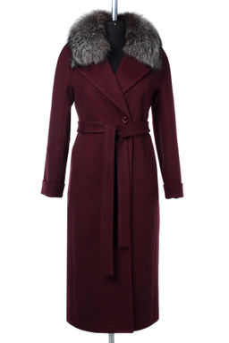 Пальто женское утепленное (пояс) - El podio фото 8