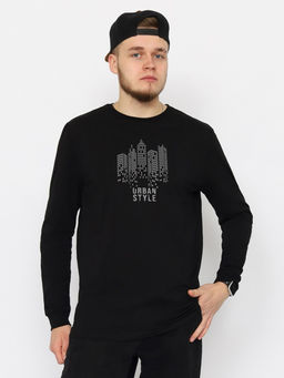 CRB wear/CWSM 60313-22 Джемпер мужской,черный/Ex.Cherubino