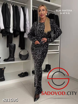 Платье женское с пайетками - Bruno фото 3