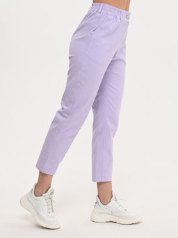 Легкие и комфортные летние брючки из хлопка с добавлением лайкры. - А+б коллекция фото 5