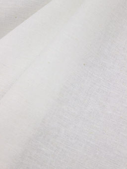 Полулен цв.Белый, ш.2.2м, лен-30%, хлопок-70%, 140гр/м.кв#029085