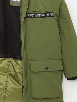 Kap??onlu Erkek ?ocuk Kaban - Waikiki фото 3