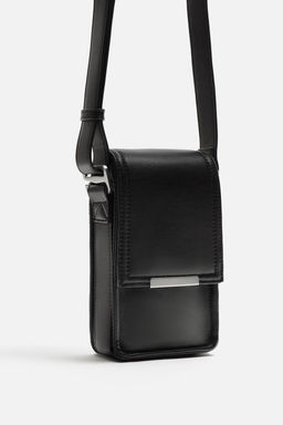 MINI CROSSBODY BAG WITH FLAP - Zara фото 6
