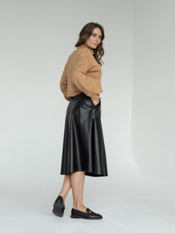 Юбка из экокожи - Трика фото 6