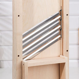 Шинковка для капусты с коробом, 57×22×4 см, дерево