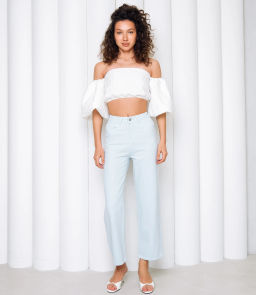 Джинсы #КТ9610, светло-голубой