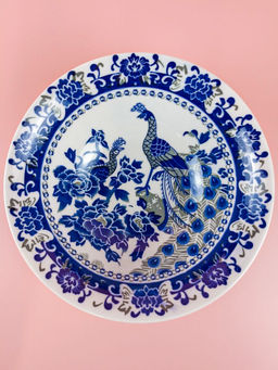 Цена за 2 шт. Салатник Lavenir "Павлин" 590 мл, 18 см, 7" сгк7-1370 гладкий край фарфор 104165