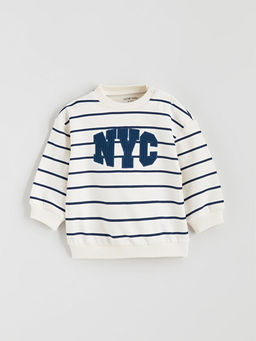 Nak??l? Erkek Bebek Sweatshirt ve Pantolon 2li