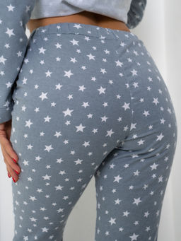 РАСПРОДАЖА Пижама(рубашка+брюки) фланель_О550/серый - Ihomelux фото 11