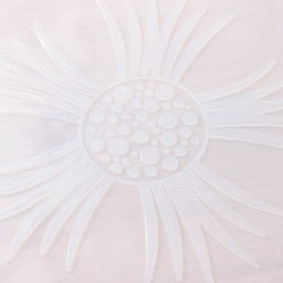 Молд Доляна «Петуния», силикон, d=34 см, прозрачный