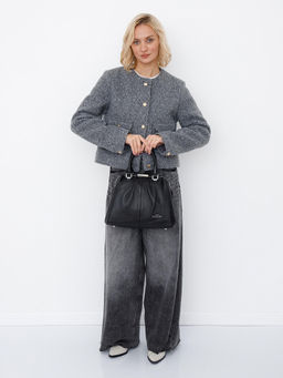 Сумка 9687Y black Polina&Eiterou