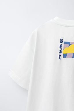 CAMISETA ESTAMPADA GR?FICO / Blanco - Zara фото 4