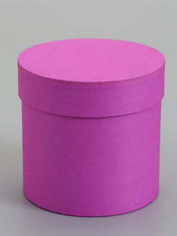 Набор шляпных коробок  4 в 1 "Фуксия" 18 × 18 ‒14 × 14 см
