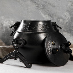 Казан (скороварка) 15,0 л Афганский, черный с боковыми ручками (Н110)