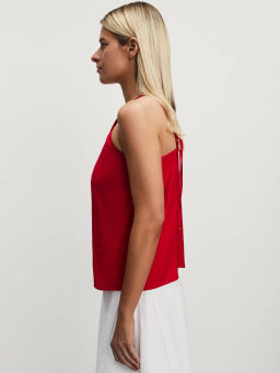 Топ из вискозы с горловиной халтер / Zarina  фото 4