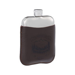 Фляжка Начало жизни, нержавеющая сталь, 180 мл, 6 oz