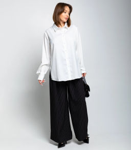 Рубашка #ОКТ085005, белый - Dommod фото 4