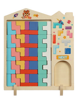 Развивающая головоломка «Тетрис», деревянный