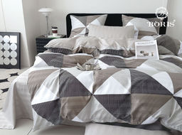 КПБ Boris Двусторонний Страйп-сатин BORDSS031 Евро