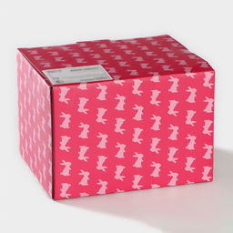 Конфетница Доляна «Зайка», 250 мл, доломит, розовая