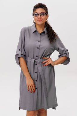 Платье ANELLI 1579 графитовый шепот