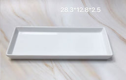 Блюдо прямоугольное 28х12х2,5 см / WS-468 /уп 25/