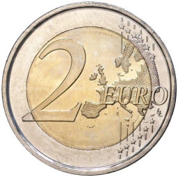 2 евро 2014 года Испания  ЮНЕСКО  Парк Гуэля