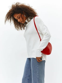 Свитер Дейн (белый) One Size - Nadi bordo фото 3