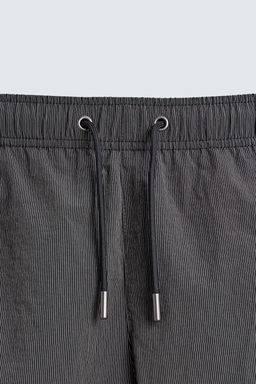 STRIPED SWIMMING TRUNKS - Zara фото 11