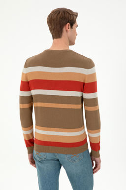 Мужской свитер цвета хаки Неожиданная скидка в корзине - U.s. polo assn фото 5