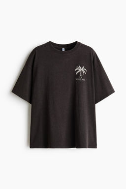 Camiseta oversize estampada - H&m фото 11