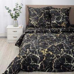 КПБ Simple Life евро, бязь, 100 % хлопок, пл. 120 гр./кв.м., Ромбы голубые ОП Пододеяльник 205*217, простыня 240*217, наволочка 70*70 (2 шт.) - Традиция фото 6