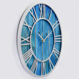 Часы настенные интерьерные «Морли», серия: Лофт, дерево, металл, бесшумные, плавный ход, d=49 см, от батарейки 1хАА