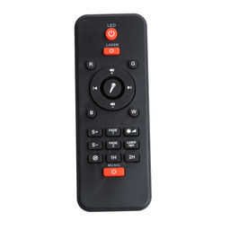 ULI-Q333 6W/RGBW BLACK Светодиодный светильник-проектор с Bluetooth. Проекция "Звездное небо". Встроенный MP3 проигрыватель, 2 колонки, USB разъем. Пульт ДУ (в/к). Черный. ТМ Volpe