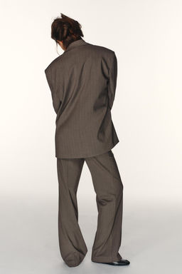 PINSTRIPE TROUSERS - Zara фото 4